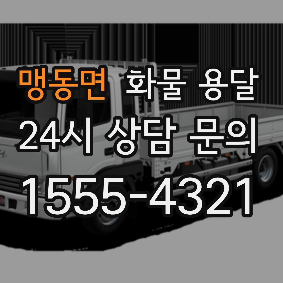 맹동면 화물 용달