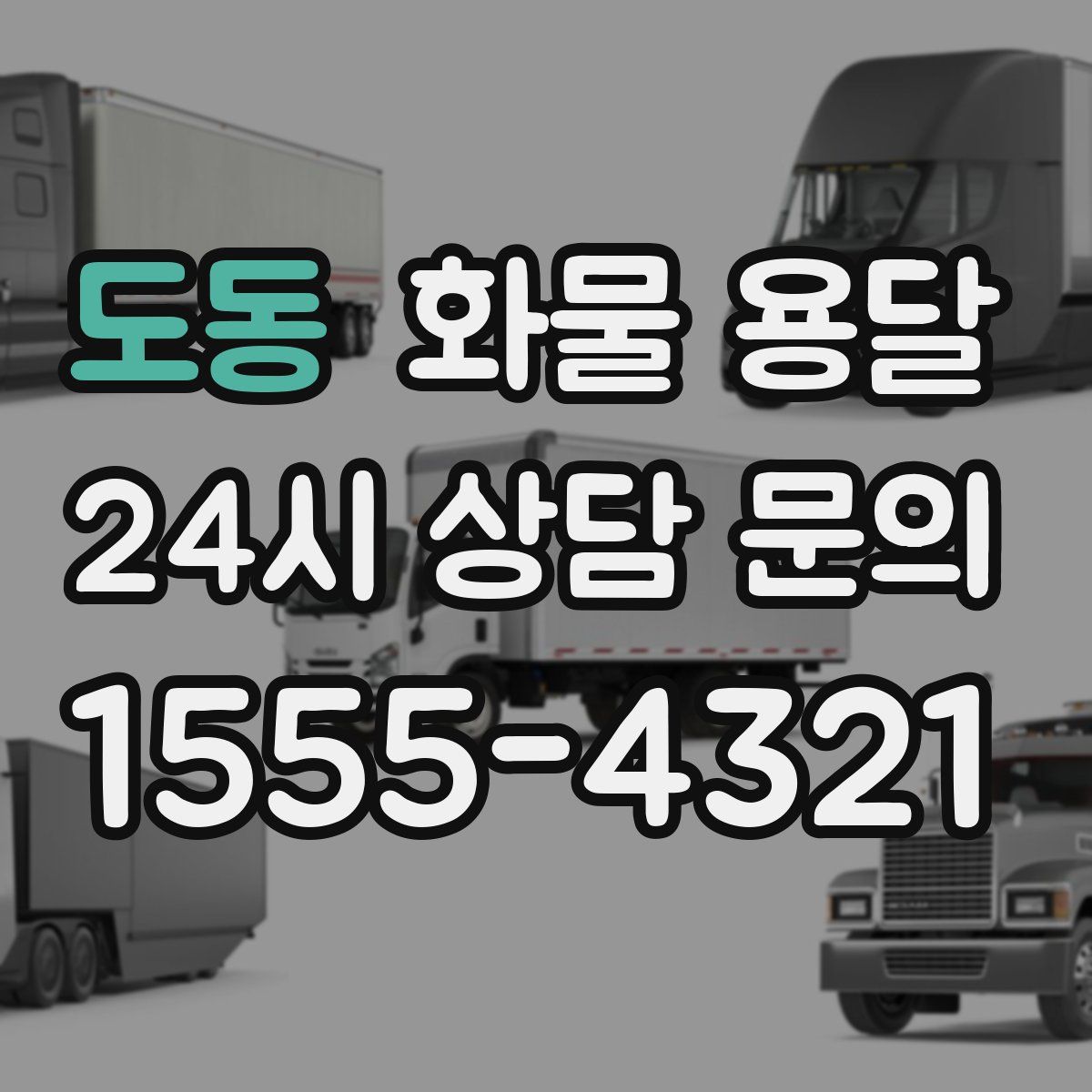 도동 화물 용달