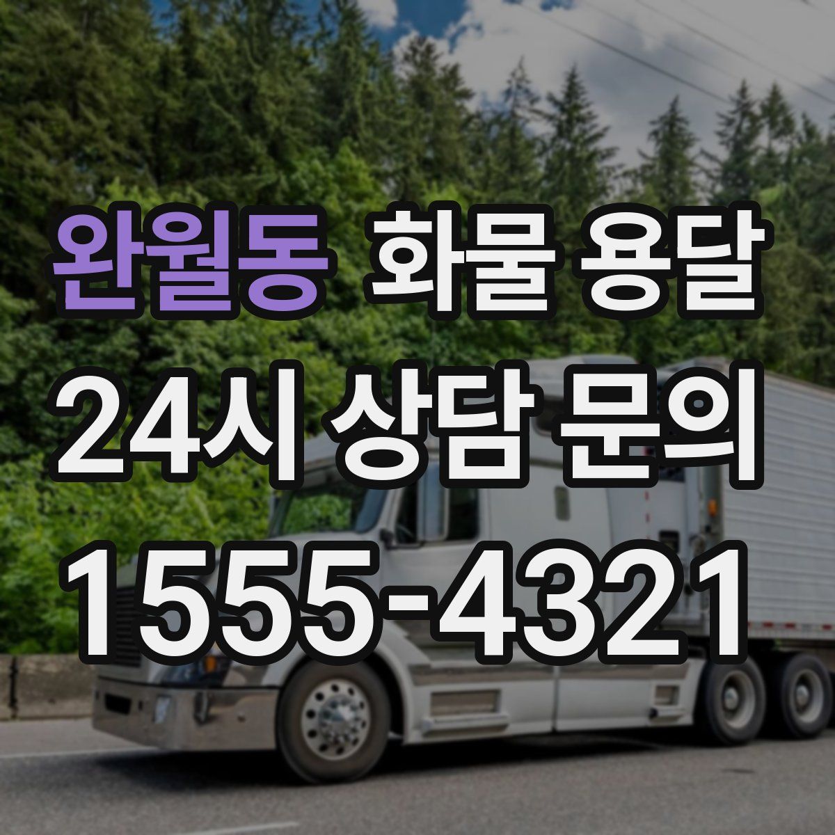 완월동 화물 용달