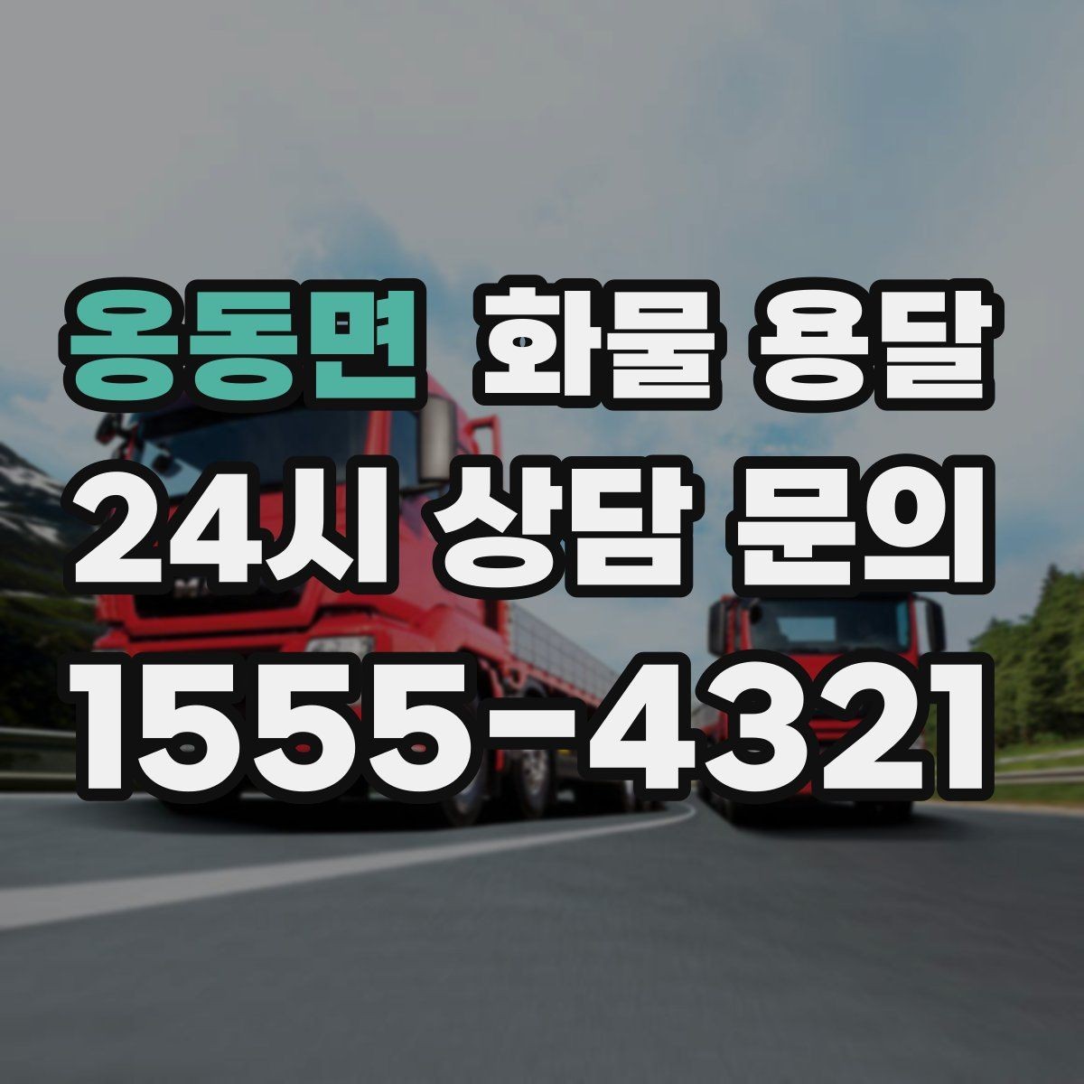 옹동면 화물 용달 상 하차 때 찍어두면 좋은 확인 사진