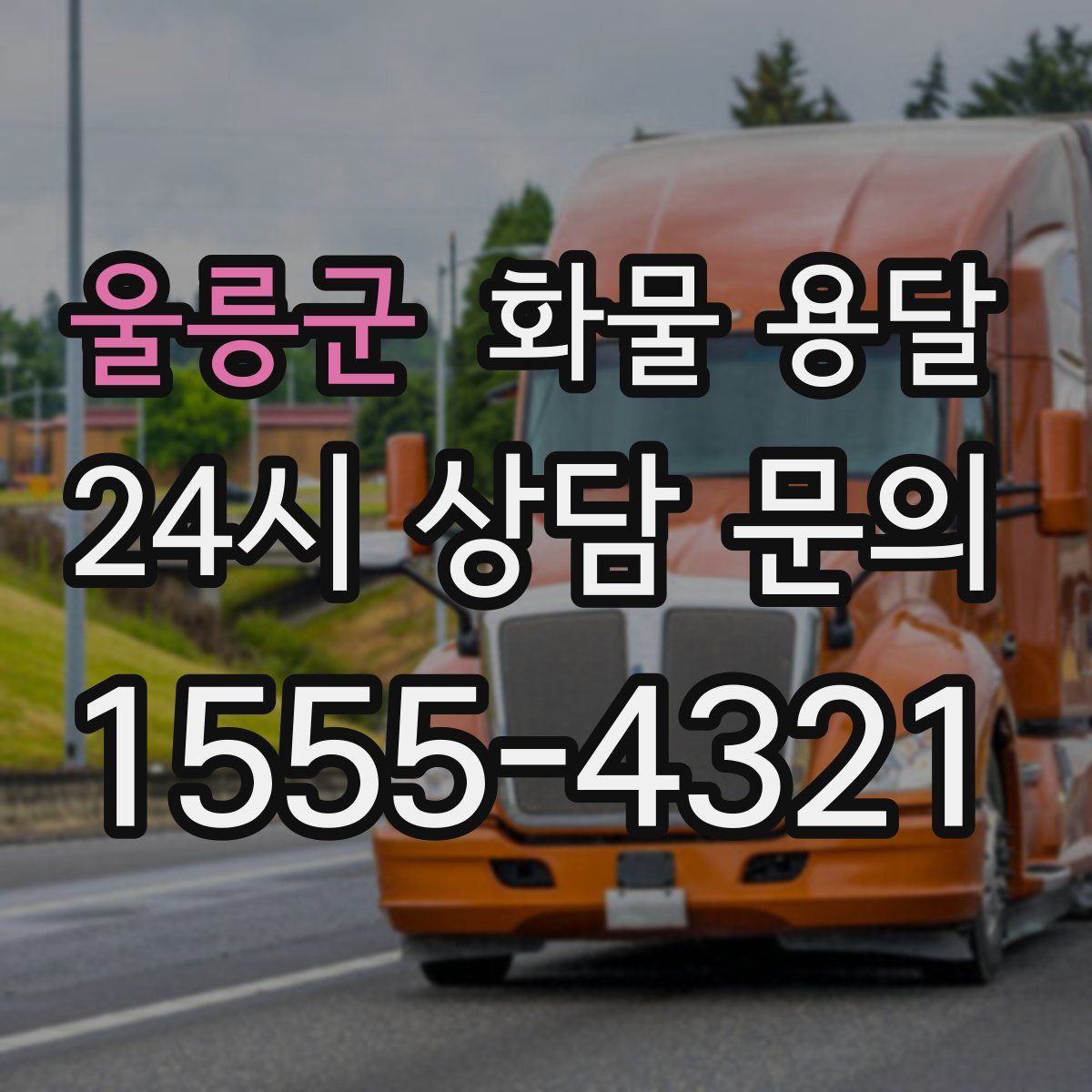 울릉군 화물 용달