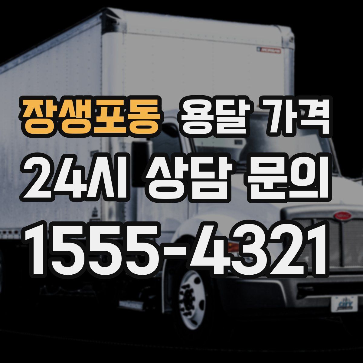 장생포동 용달 가격