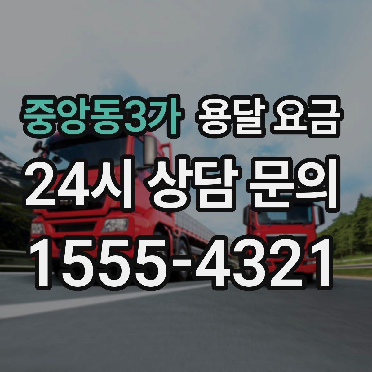 중앙동3가 용달 요금 가구 많은 경우 체크해야 할 점
