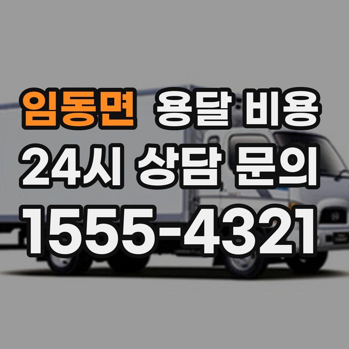 임동면 용달 비용 차량 크기 선택 기준 정리