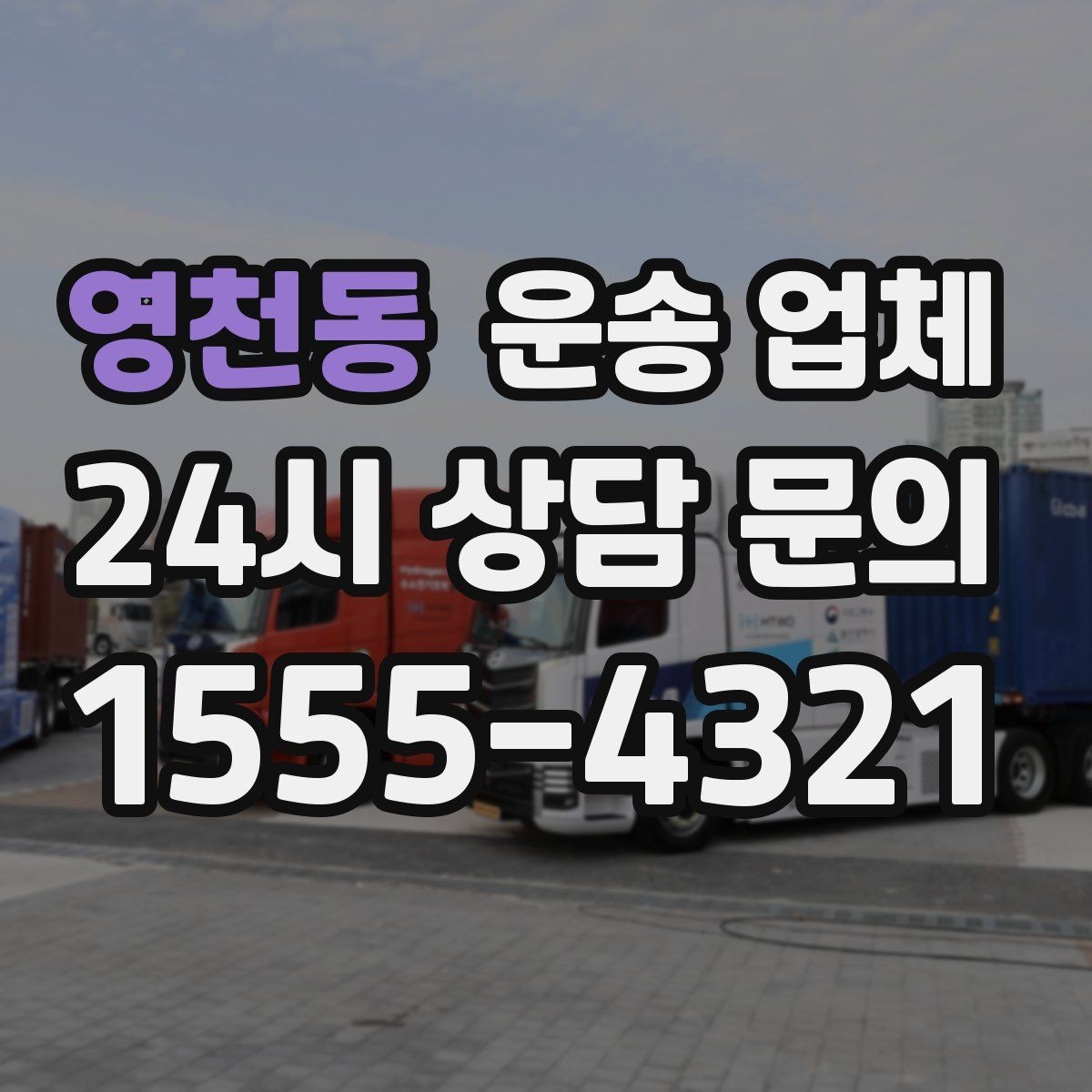 영천동 운송 업체 실제 이용자 기준으로 보는 선택법