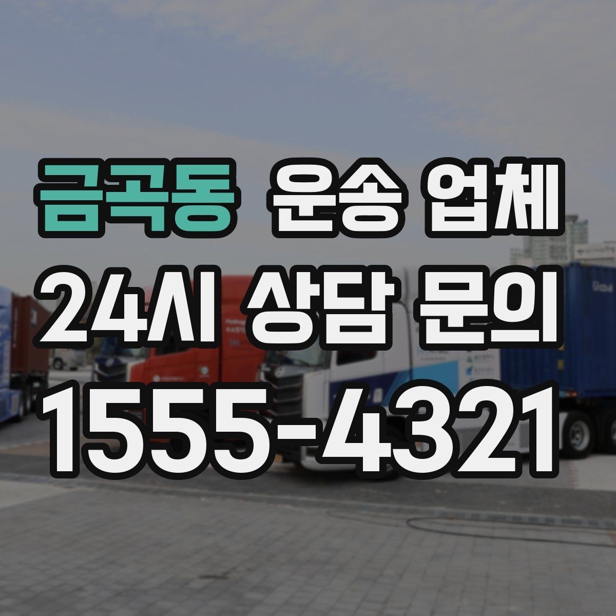 금곡동 운송 업체 어떻게 선택해야 만족도가 높을까