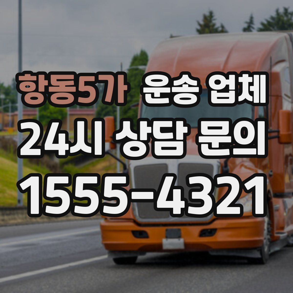 항동5가 운송 업체 포장 없이 이용할 때 주의점