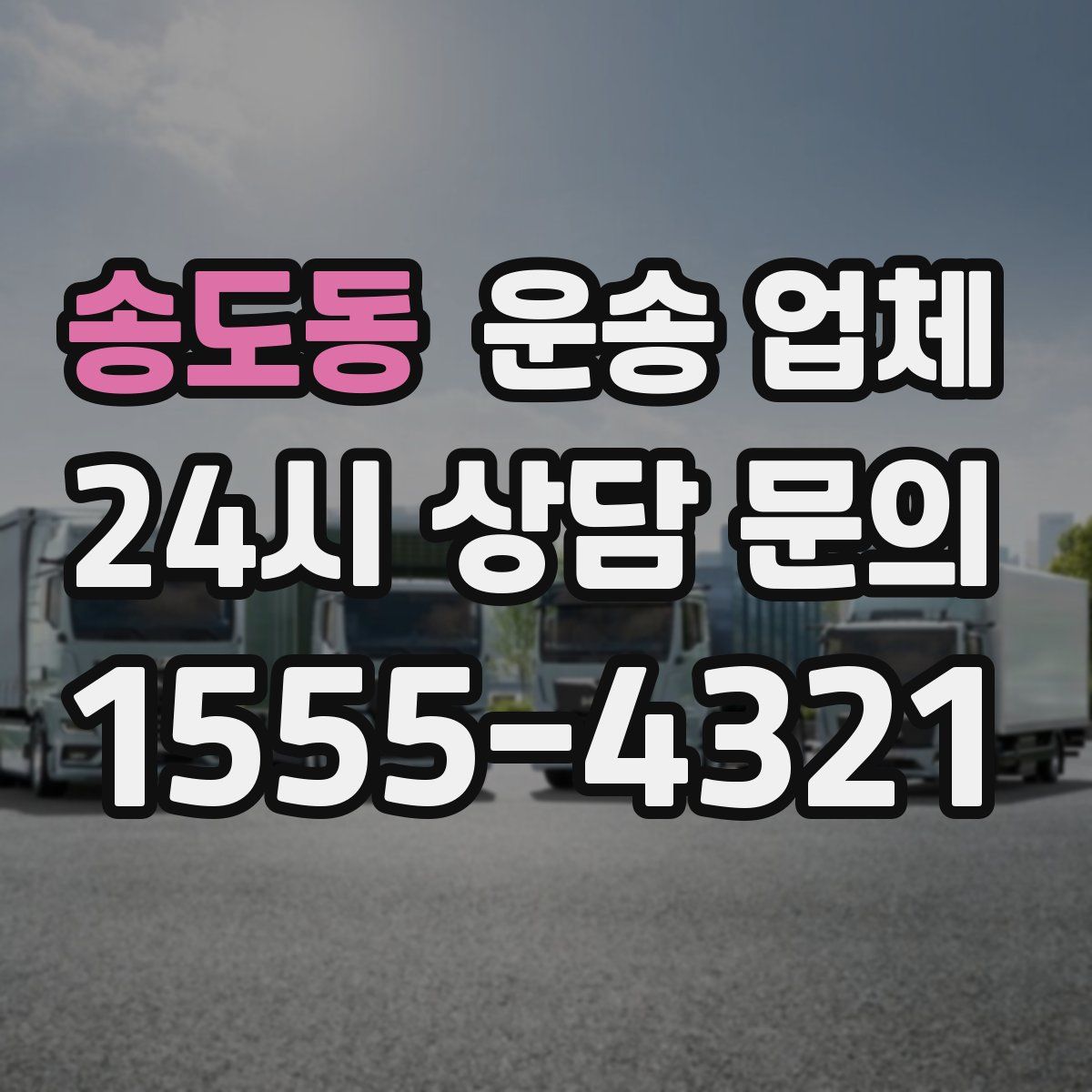 송도동 운송 업체