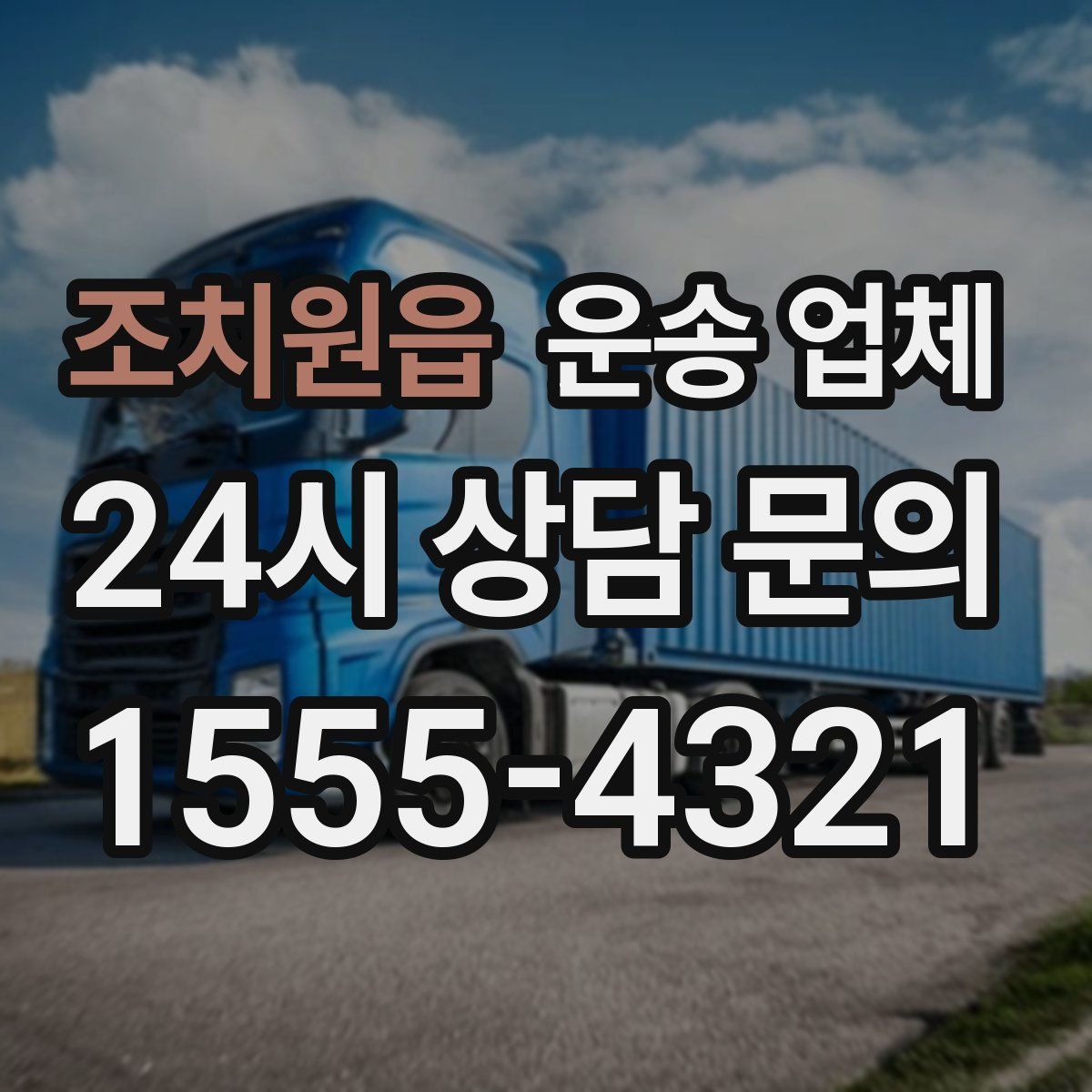 조치원읍 운송 업체