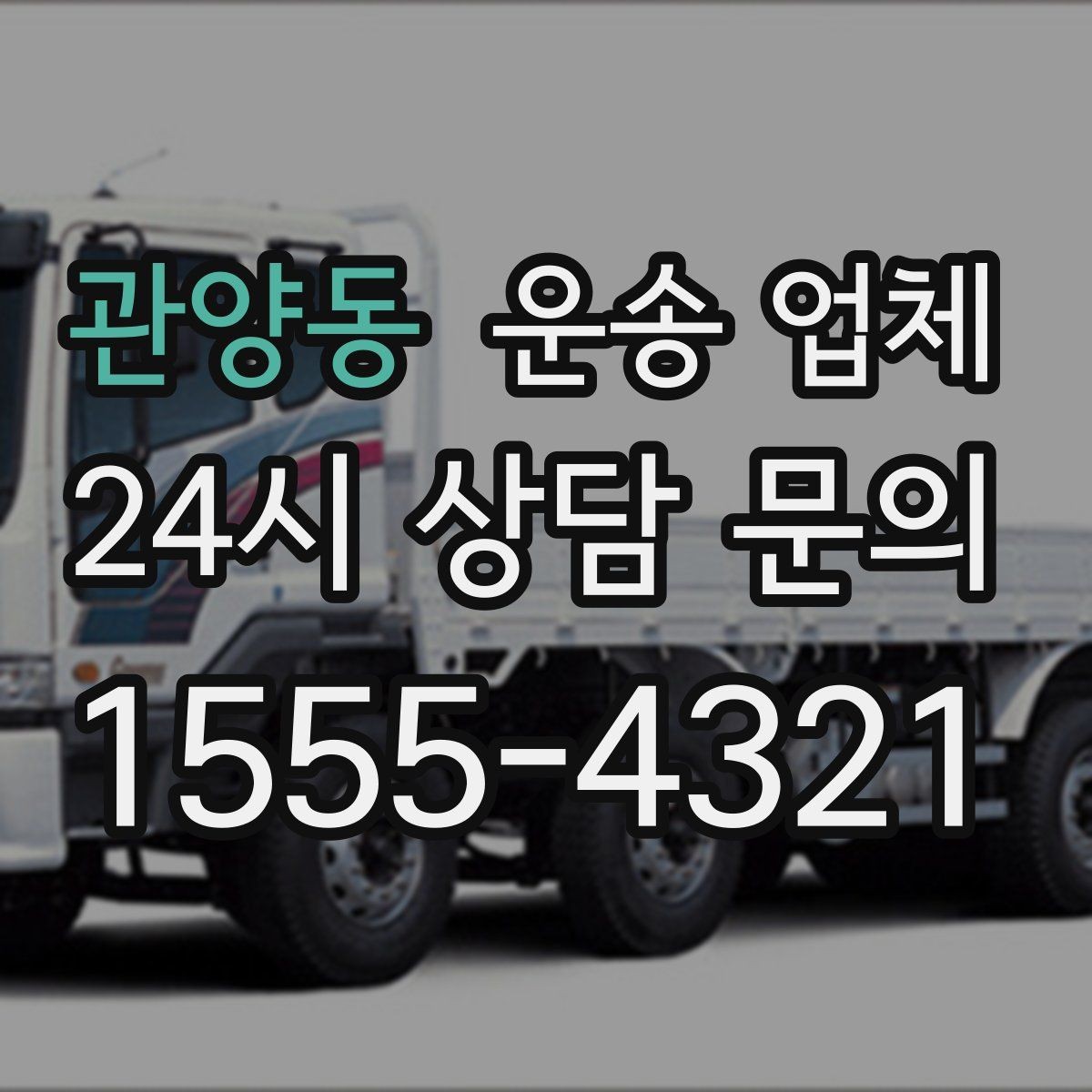 관양동 운송 업체 당일 이용 시 꼭 알아야 할 점