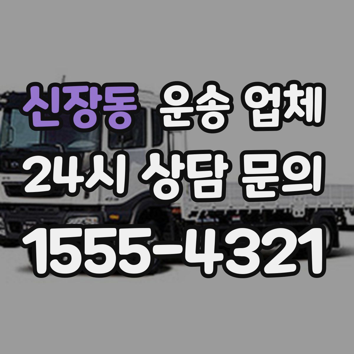 신장동 운송 업체