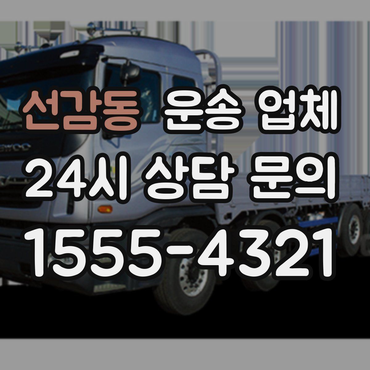 선감동 운송 업체