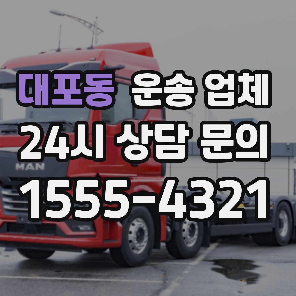 대포동 운송 업체