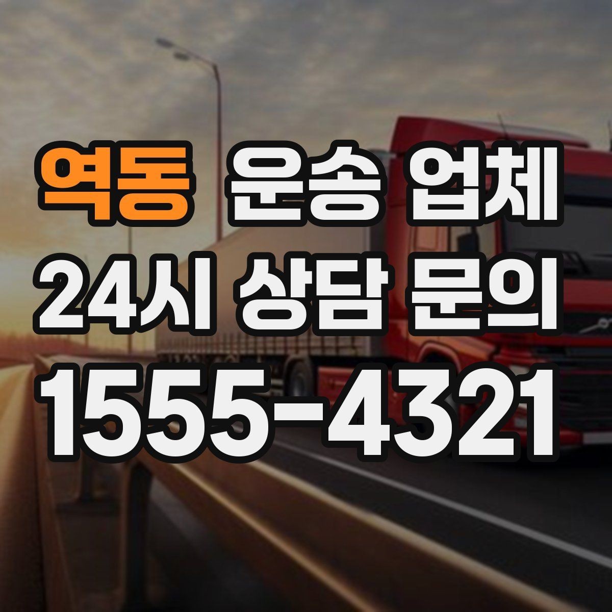 역동 운송 업체 1톤 차량과 대형 차량 차이