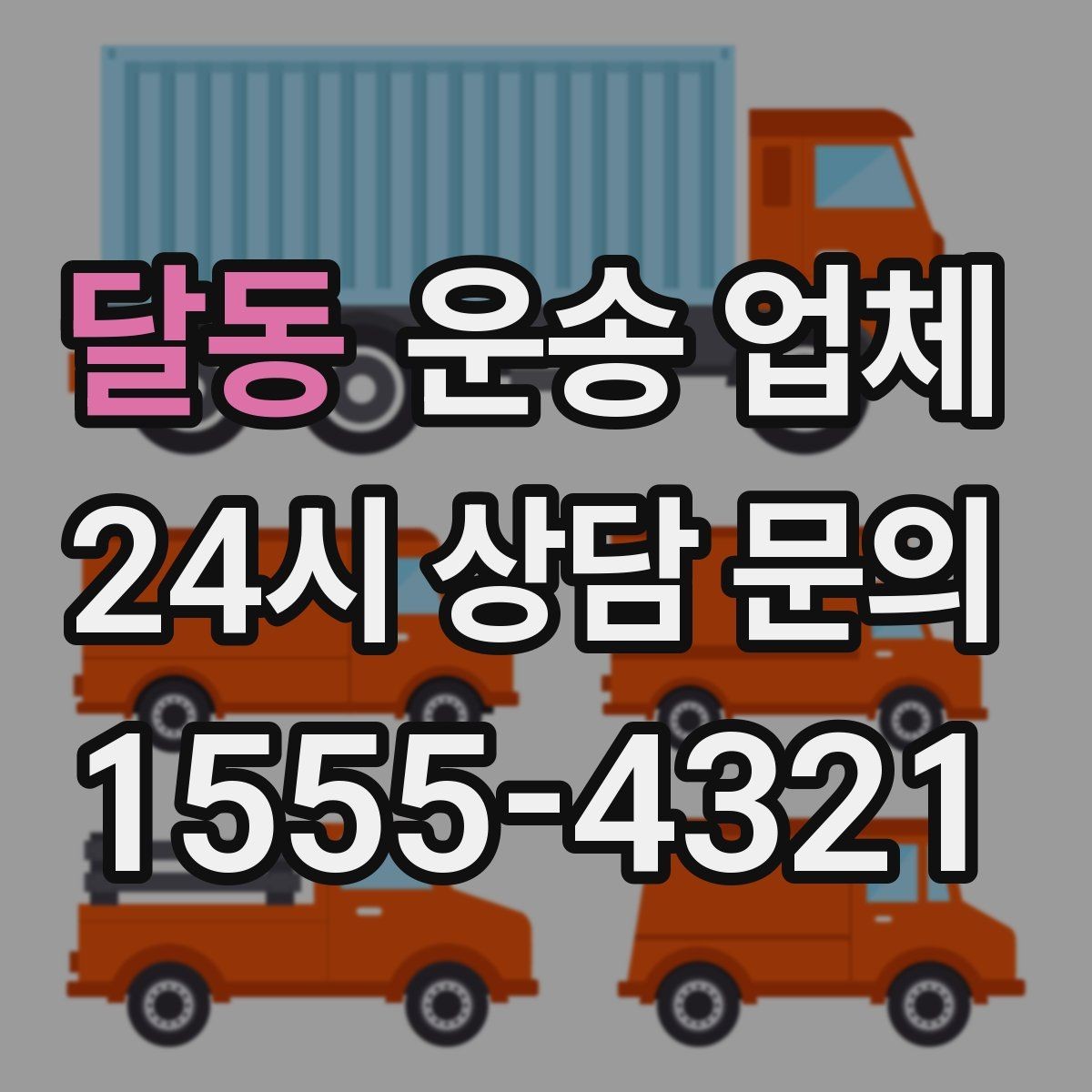 달동 운송 업체 긴급 운송 서비스 특징