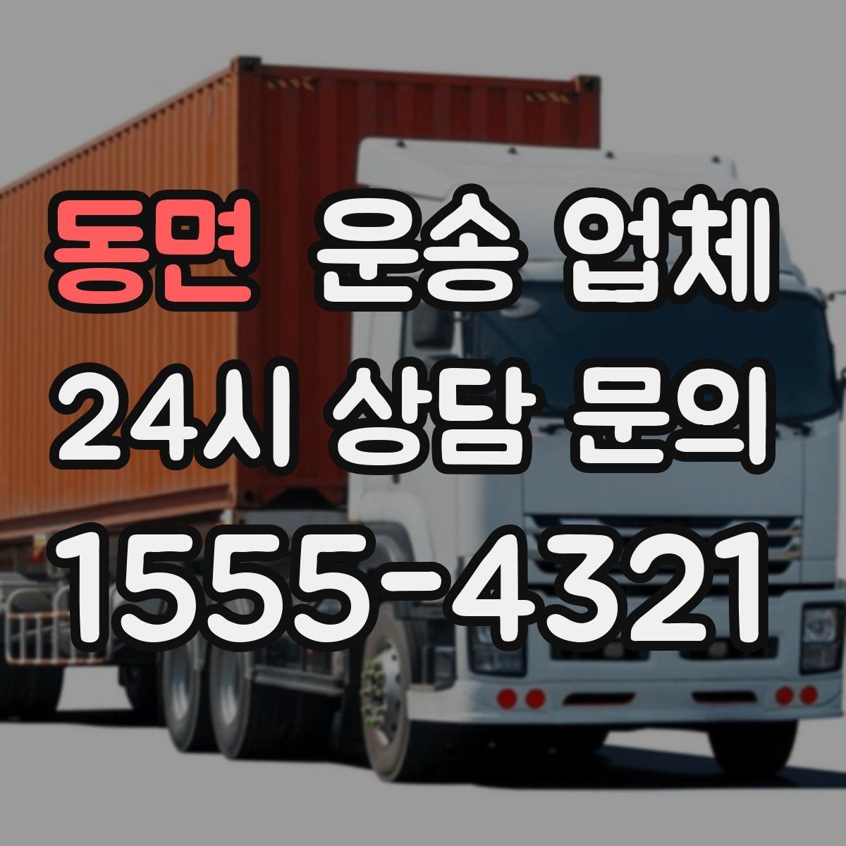 동면 운송 업체 이용 후 만족도 높이는 방법
