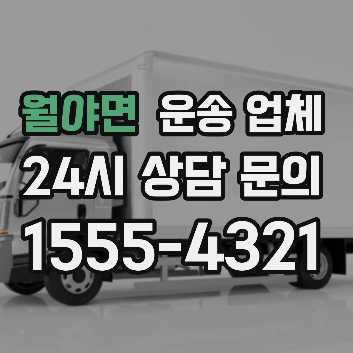 월야면 운송 업체 빠르게 선택하는 기준