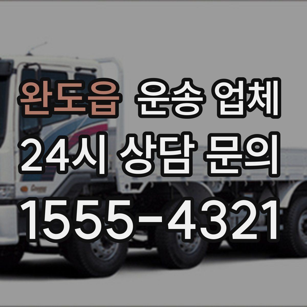 완도읍 운송 업체 서비스 차이를 구분하는 방법
