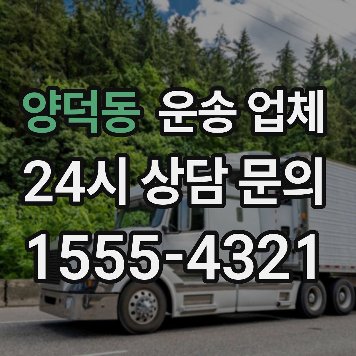 양덕동 운송 업체