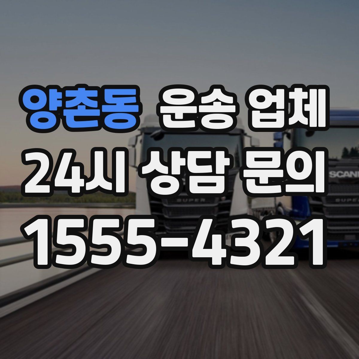 양촌동 운송 업체 여러 업체 비교 시 핵심 기준