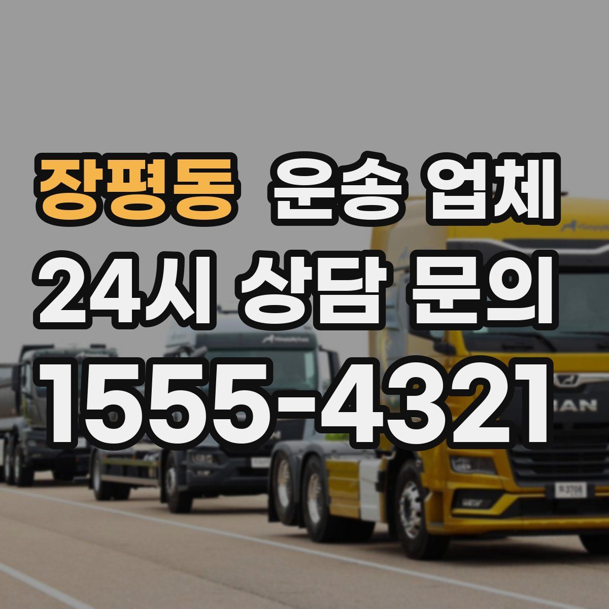 장평동 운송 업체