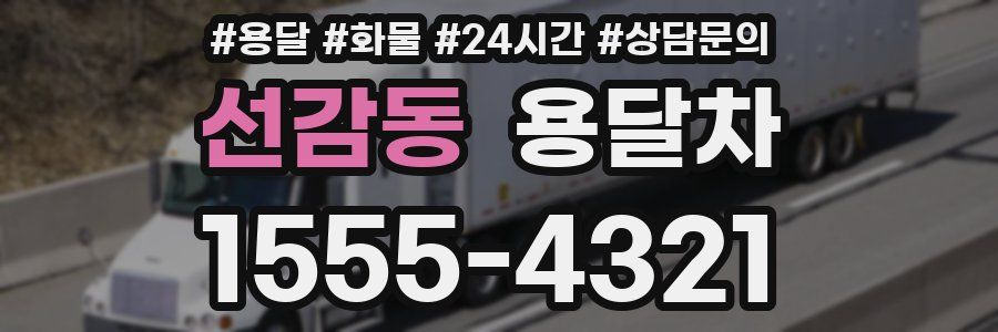 선감동 용달차