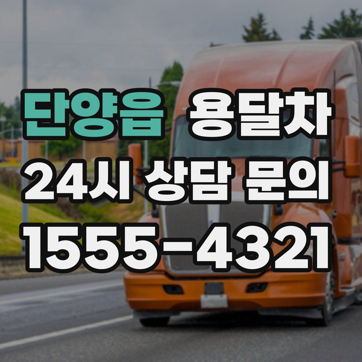 단양읍 용달차