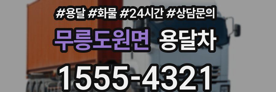 무릉도원면 용달차