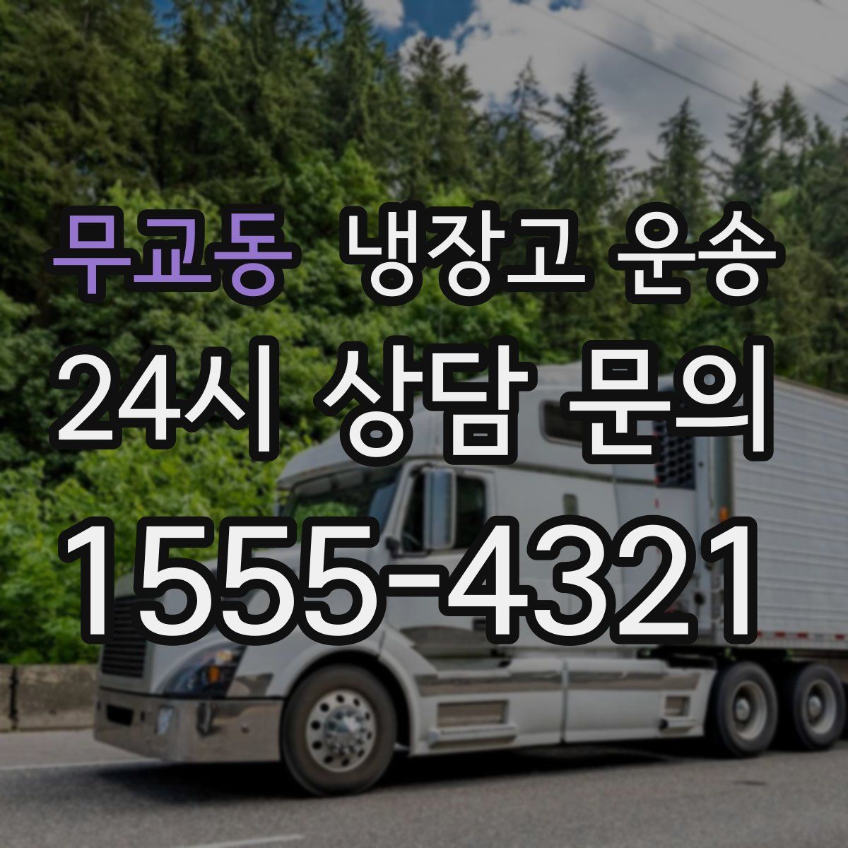 무교동 냉장고 운송
