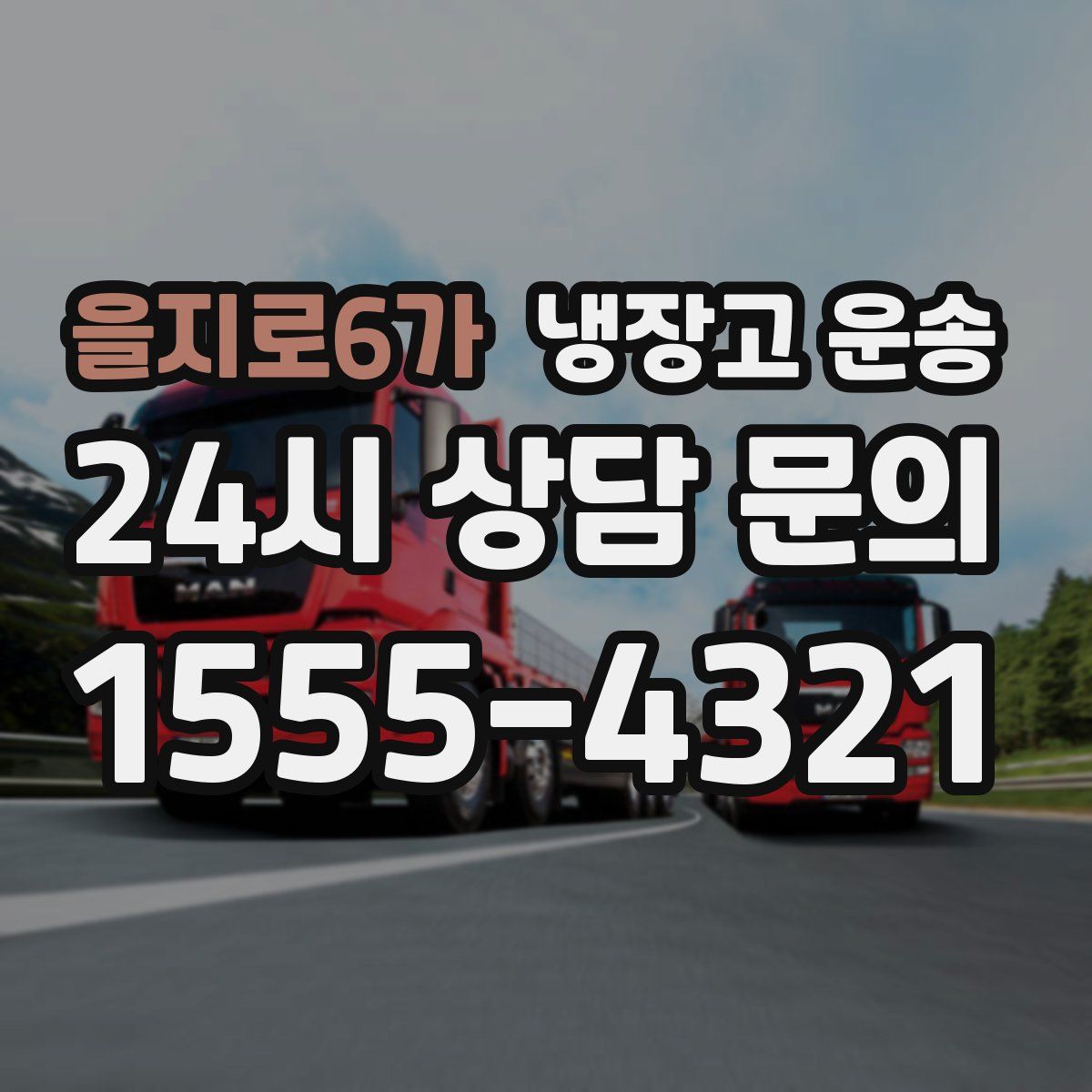 을지로6가 냉장고 운송