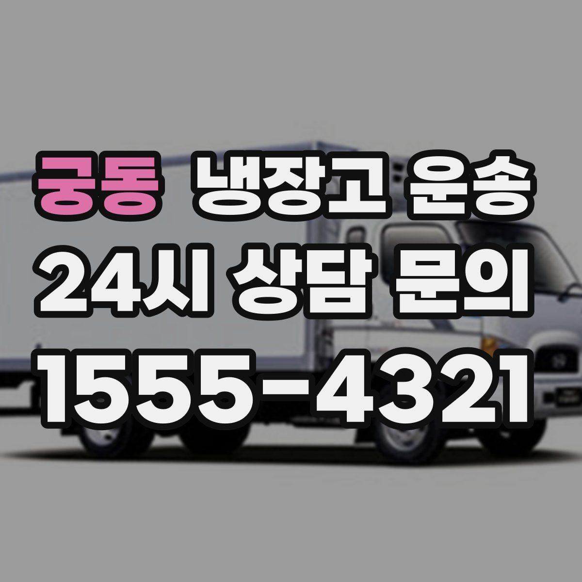 궁동 냉장고 운송