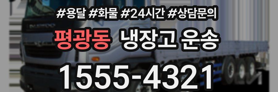 평광동 냉장고 운송