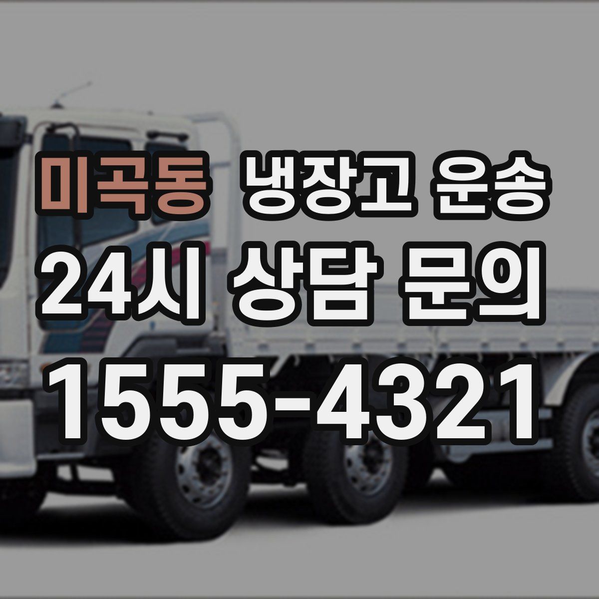 미곡동 냉장고 운송