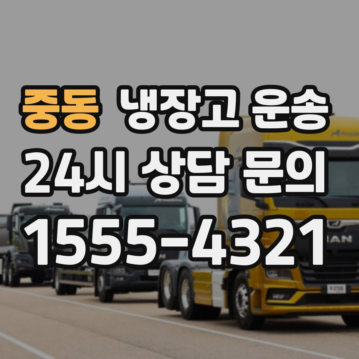 중동 냉장고 운송