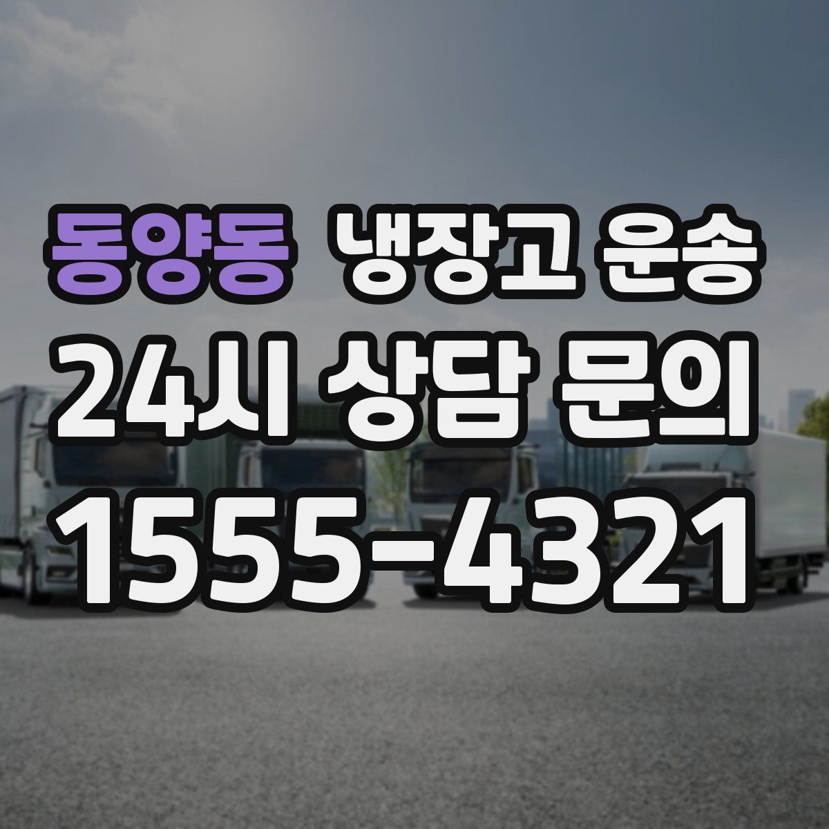 동양동 냉장고 운송