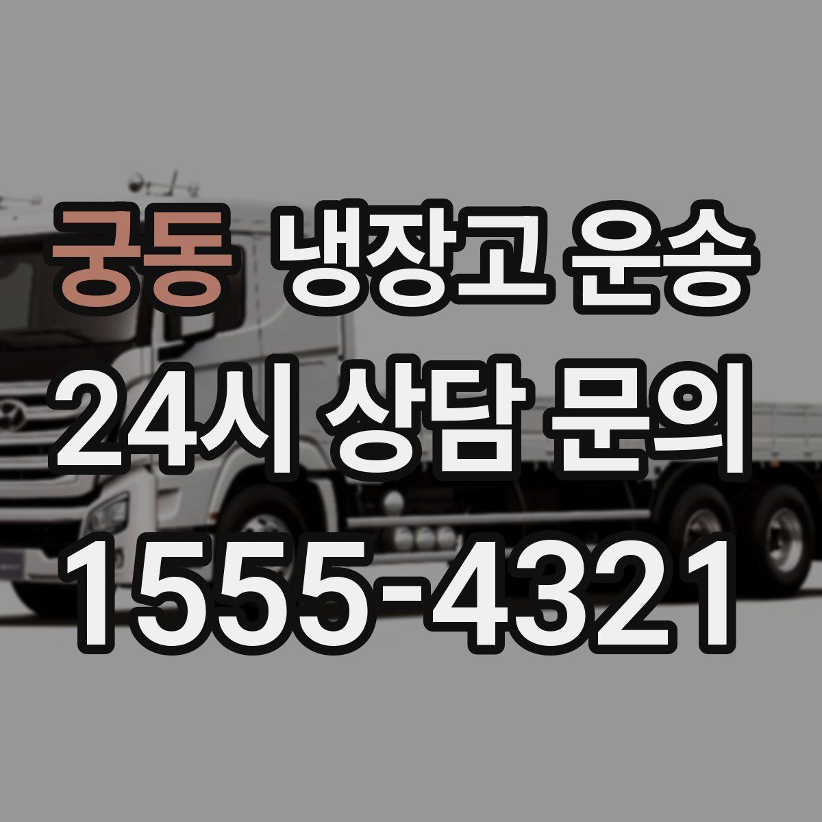 궁동 냉장고 운송