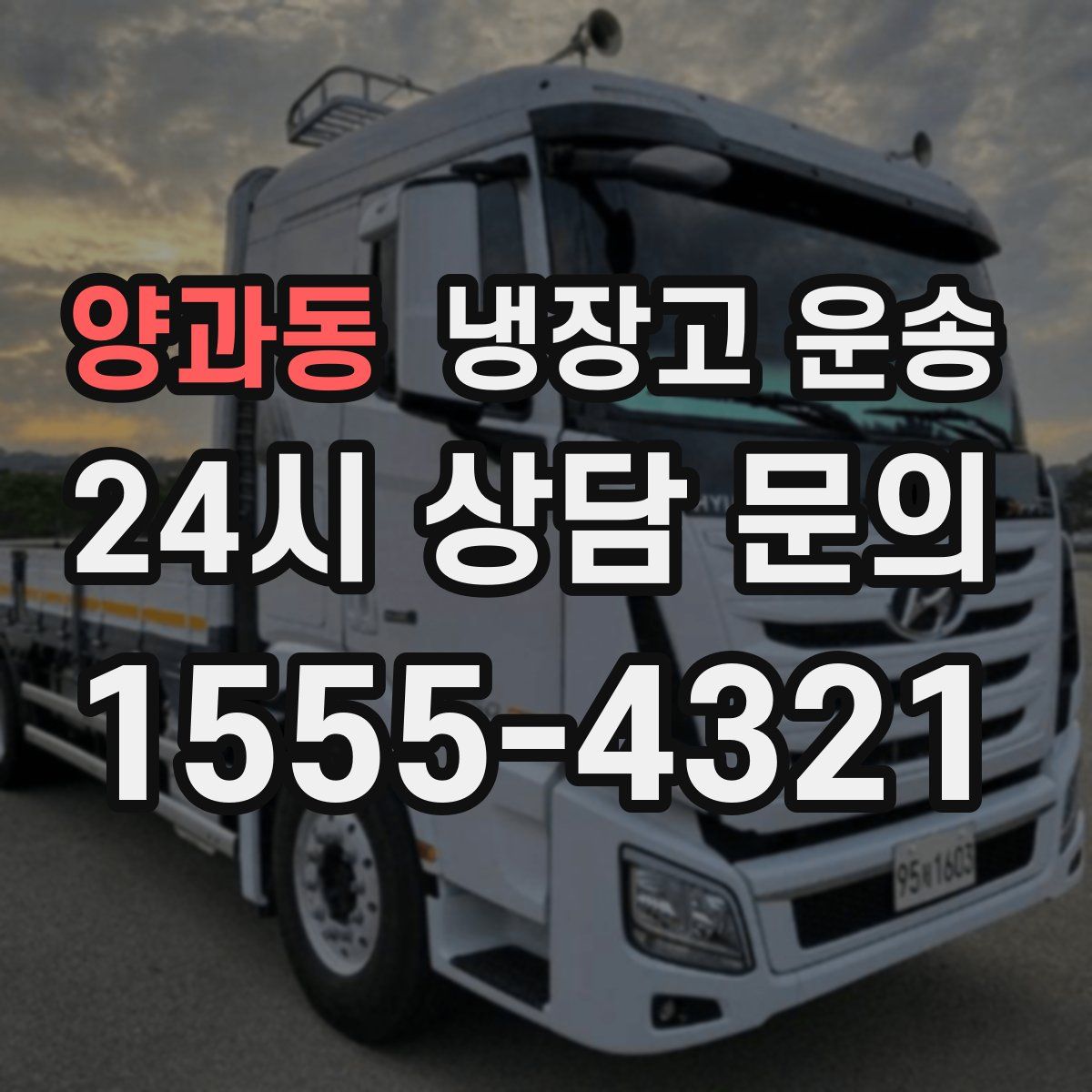양과동 냉장고 운송