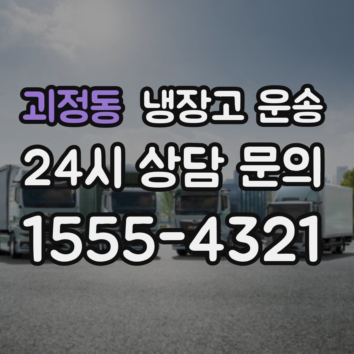 괴정동 냉장고 운송