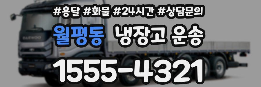 월평동 냉장고 운송