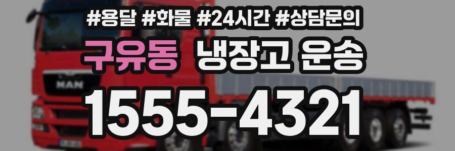 구유동 냉장고 운송