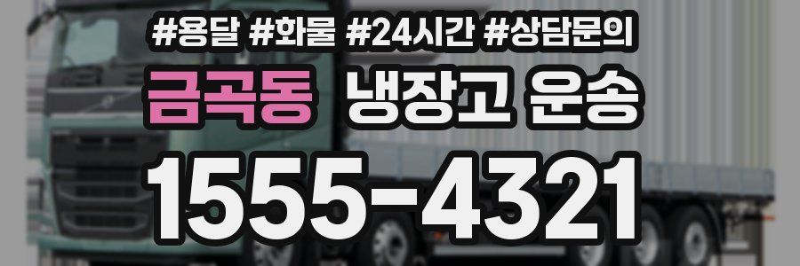 금곡동 냉장고 운송