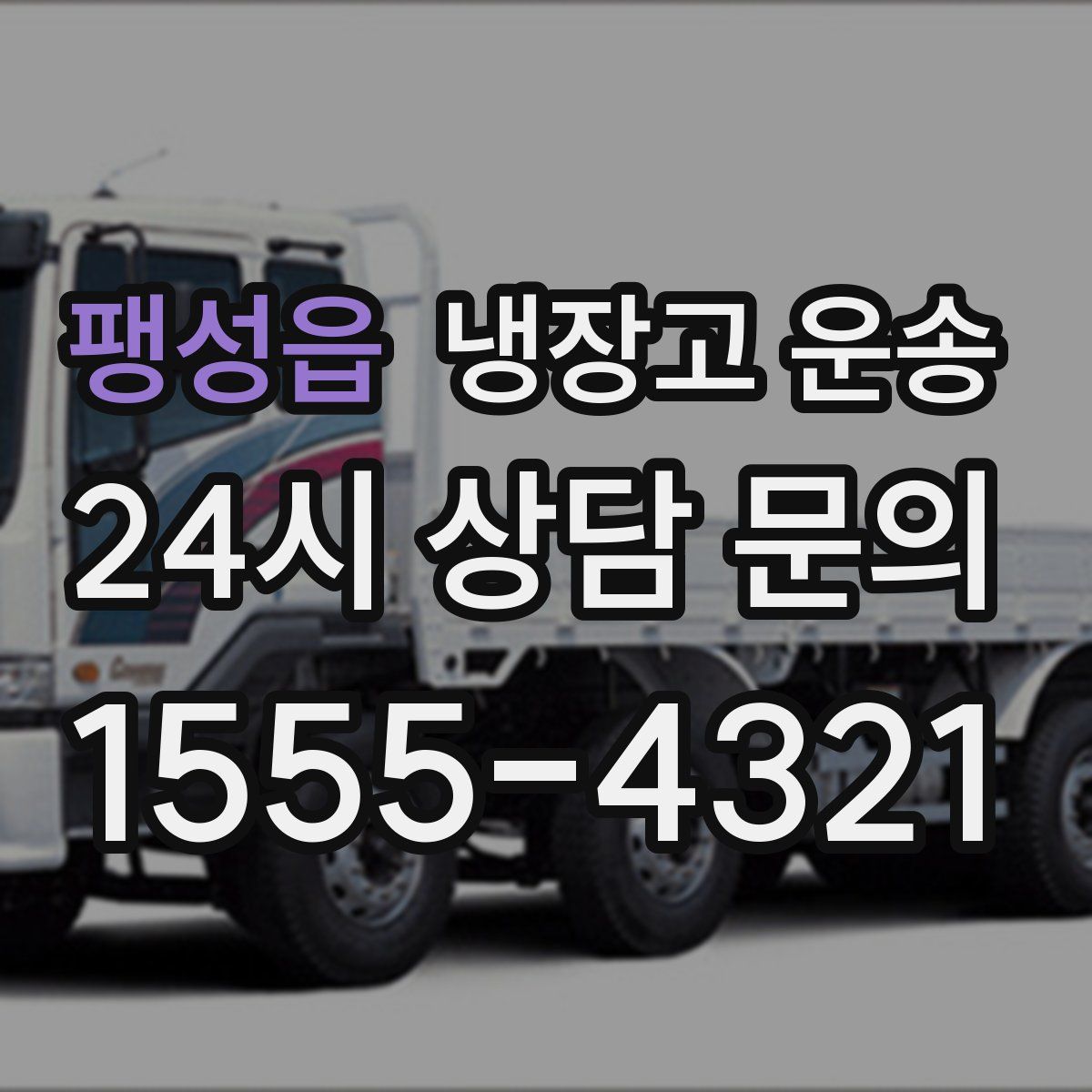팽성읍 냉장고 운송