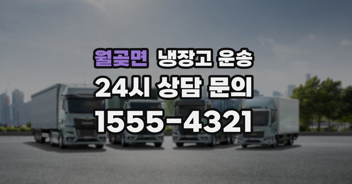 월곶면 냉장고 운송