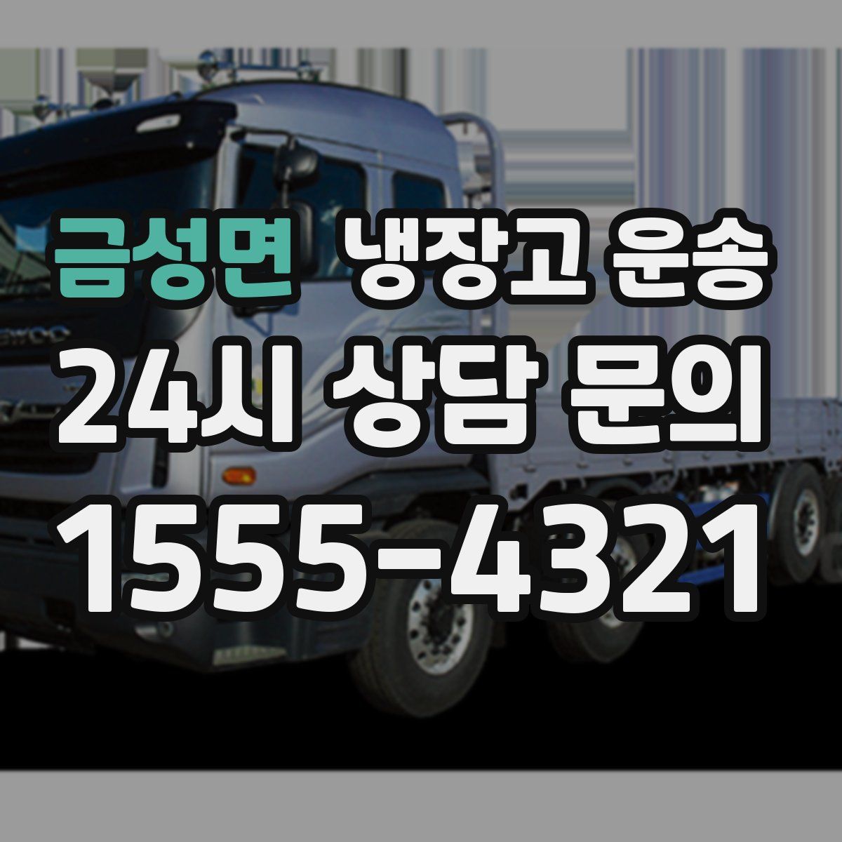 금성면 냉장고 운송
