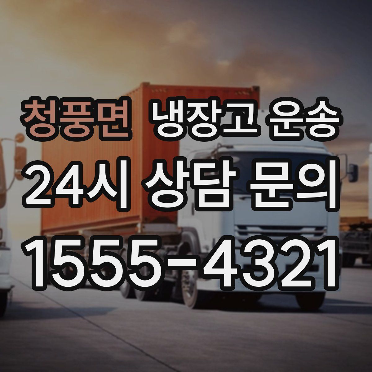 청풍면 냉장고 운송
