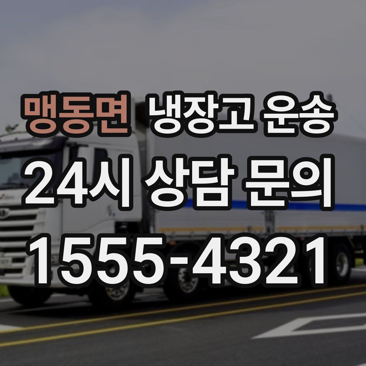 맹동면 냉장고 운송