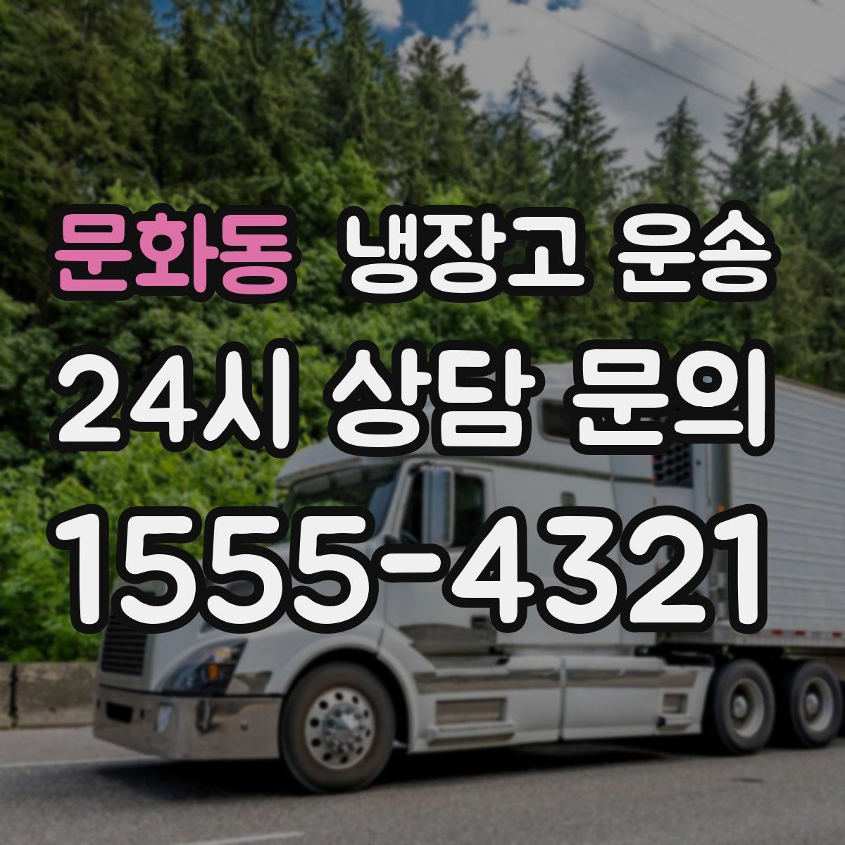 문화동 냉장고 운송