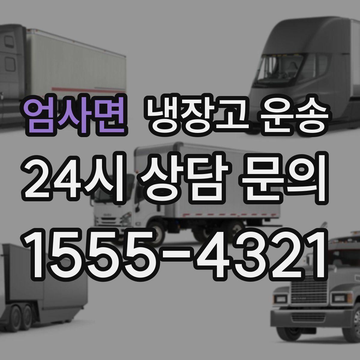 엄사면 냉장고 운송