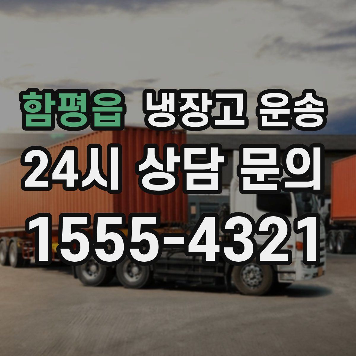 함평읍 냉장고 운송