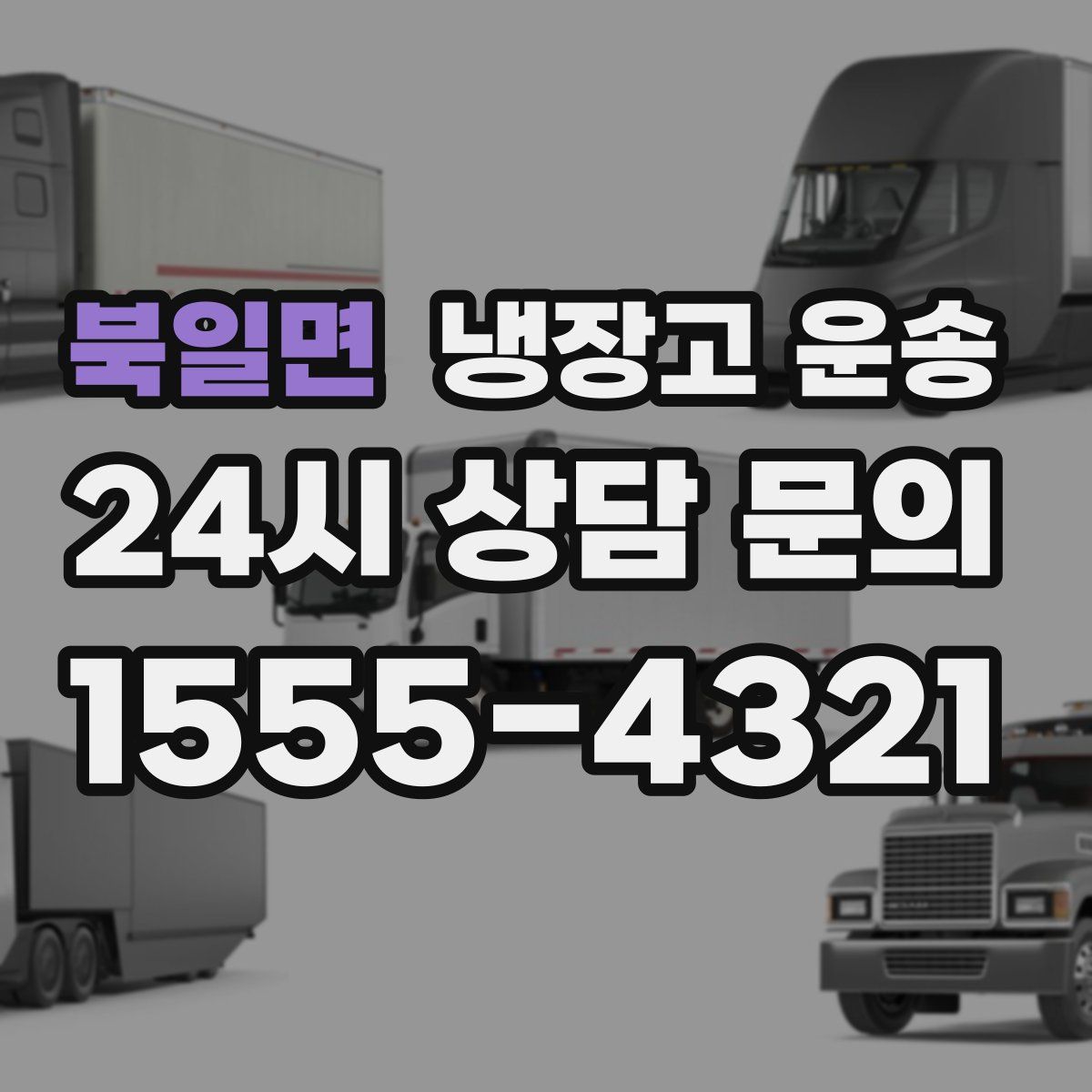 북일면 냉장고 운송